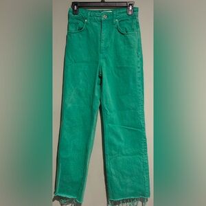 Zara Hi-Rise Wide Leg Jeans